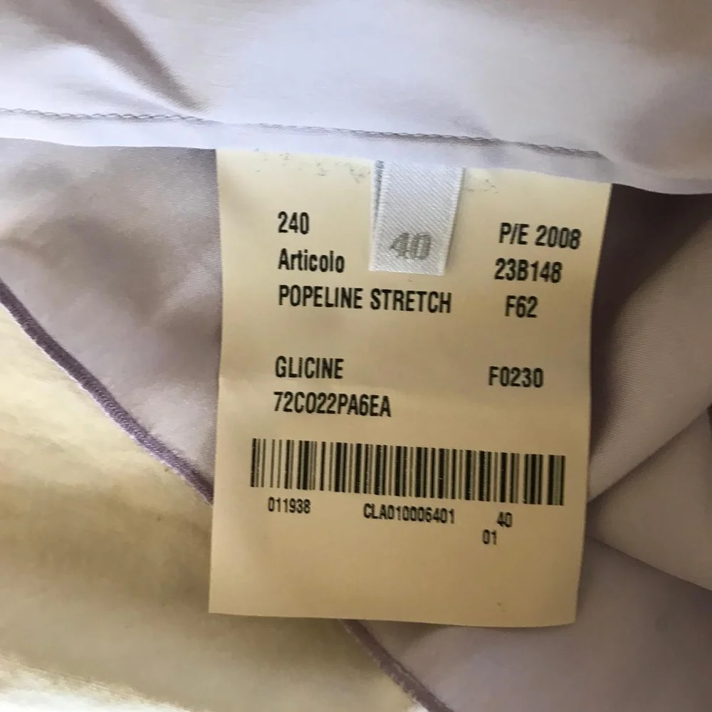 Prada Light Lavender Belted Midi Dress 2 - Picture 3 of 6